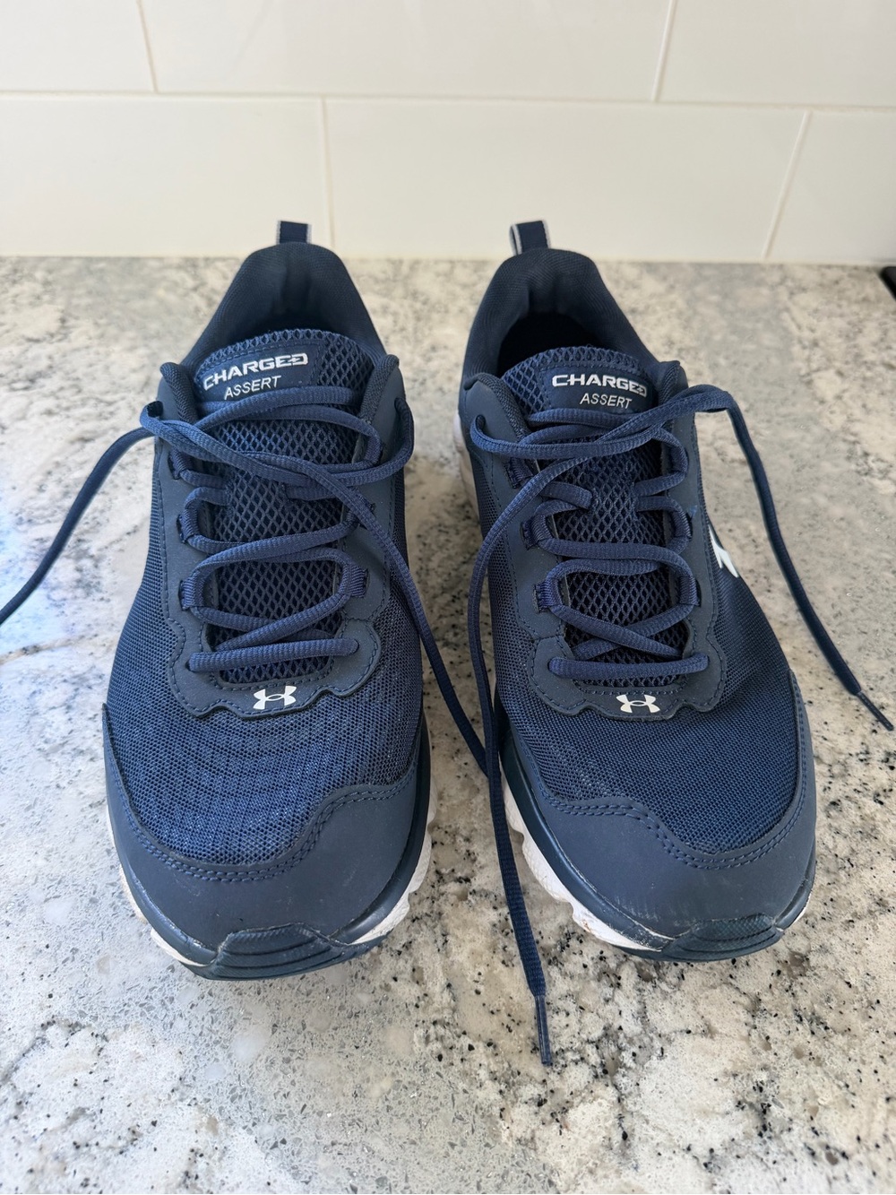 Under Armour Men’s Navy Blue Athletic Training Shoes - Picture 6 of 9